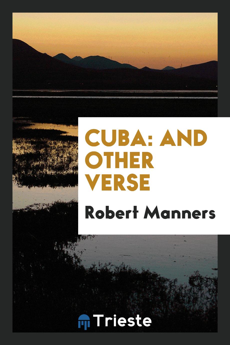 Cuba: And Other Verse