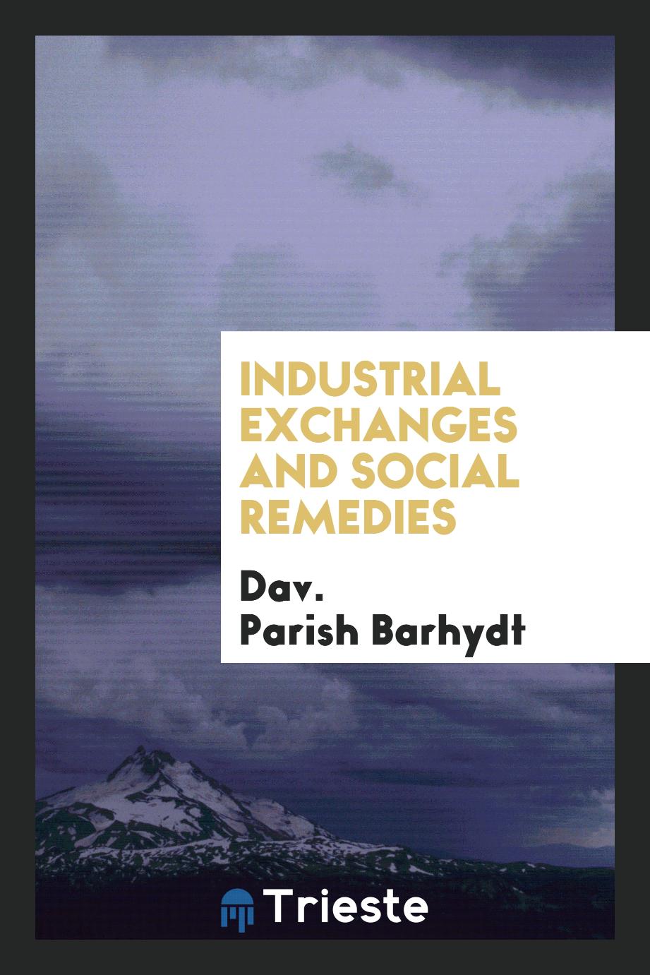 Industrial exchanges and social remedies