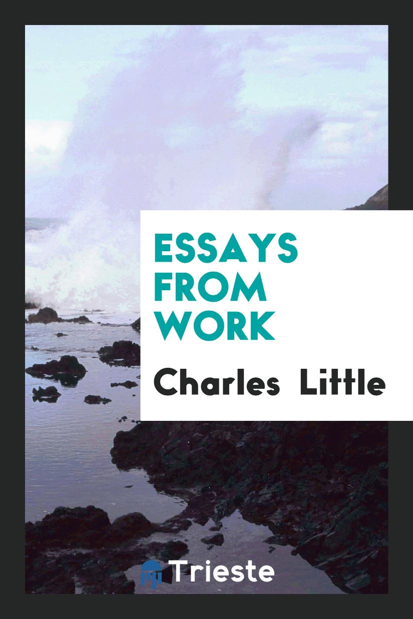 Essays from Work