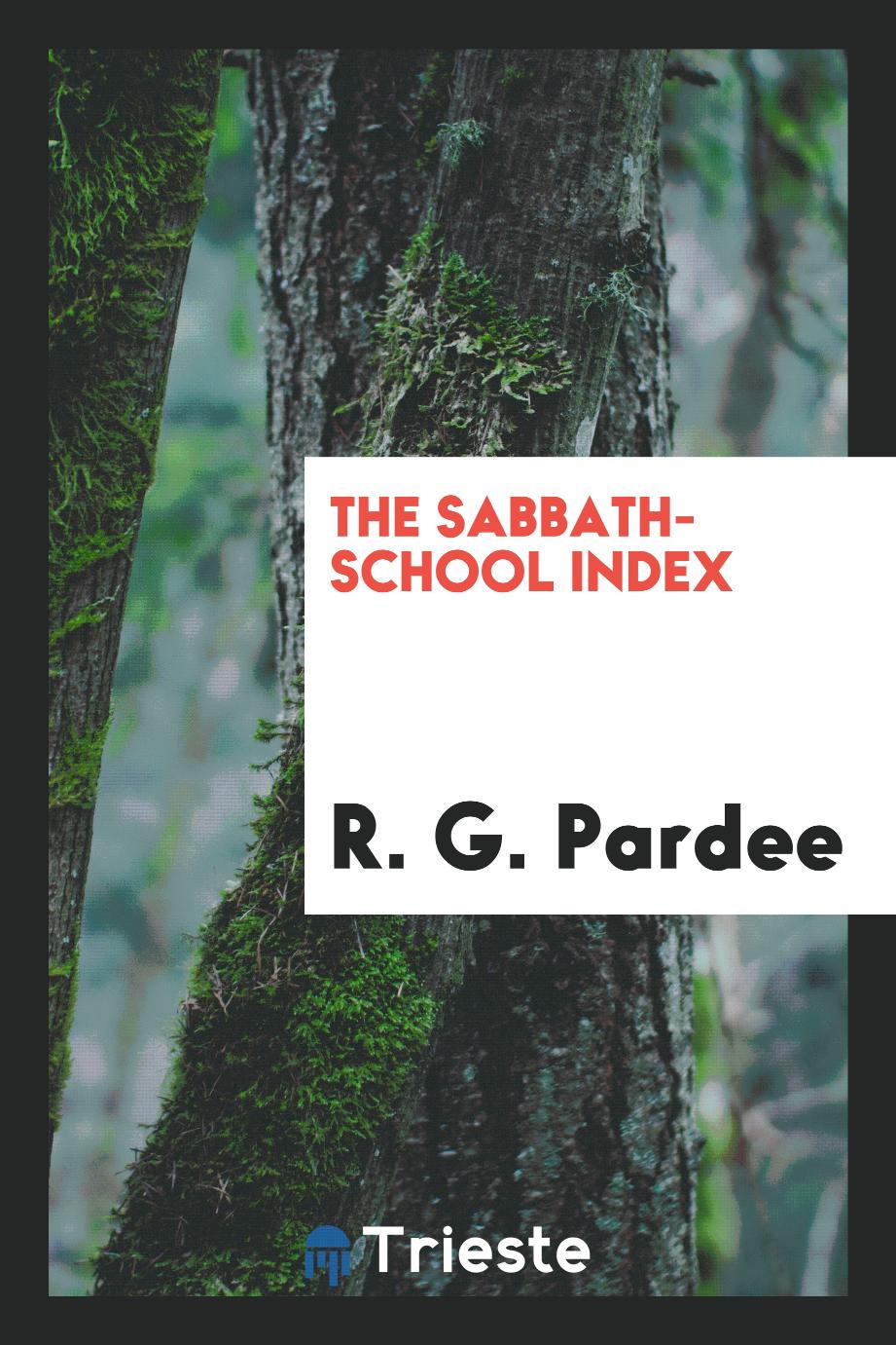 The Sabbath-school index