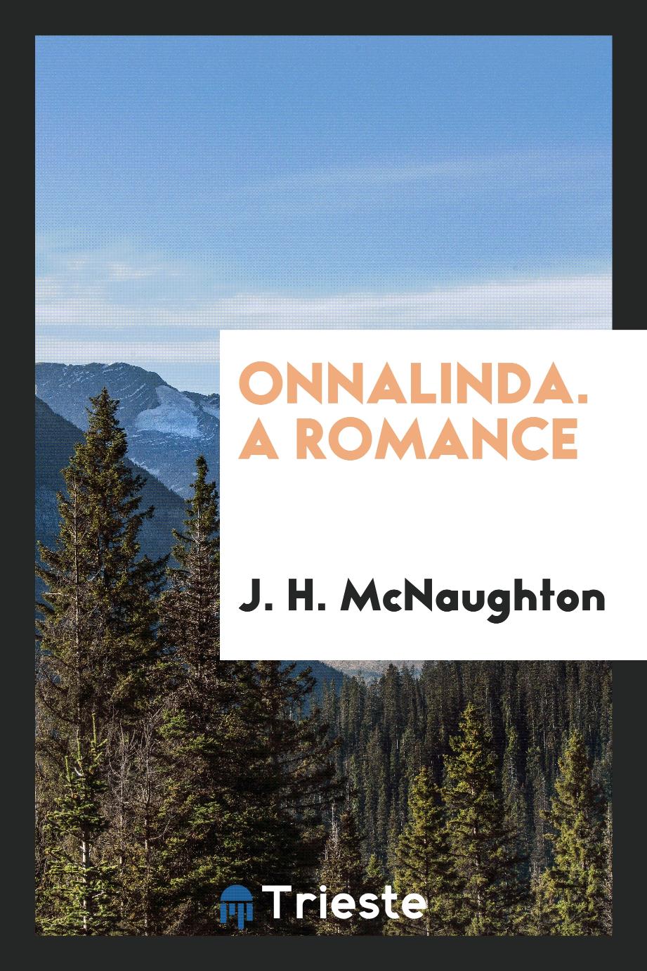 Onnalinda. A Romance