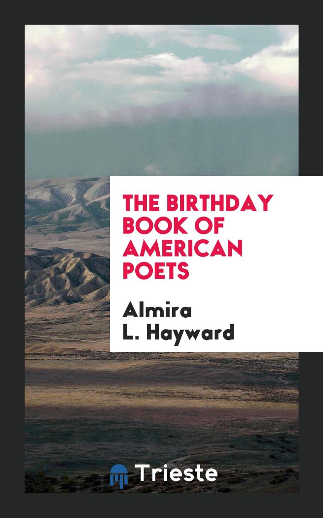 The Birthday Book of American Poets
