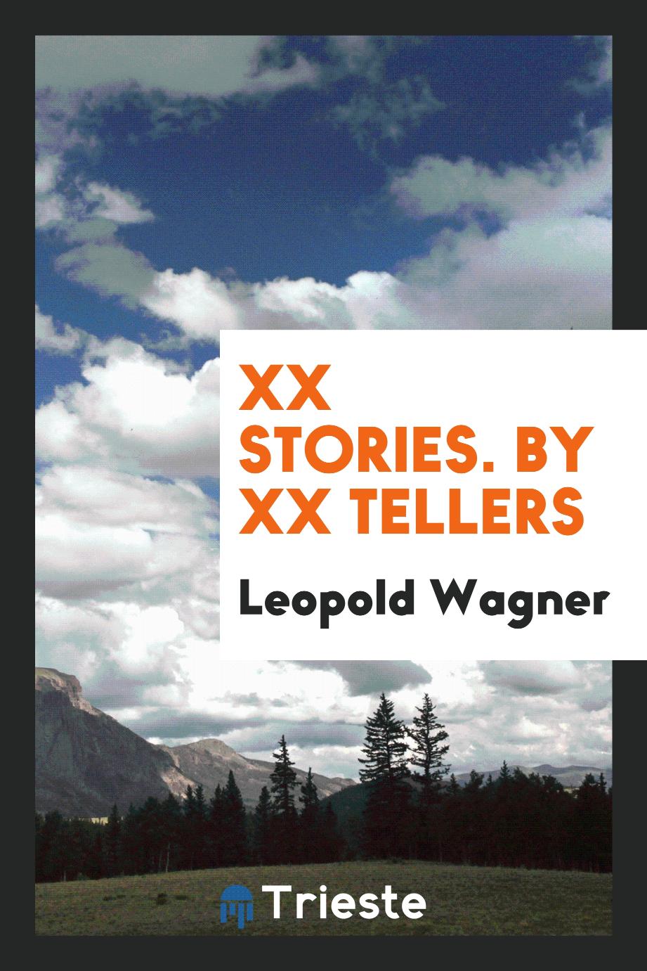 XX Stories. By XX Tellers