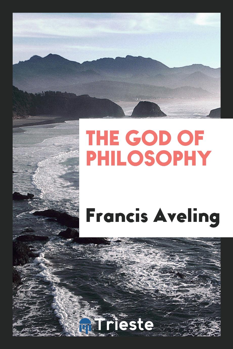 The God of philosophy