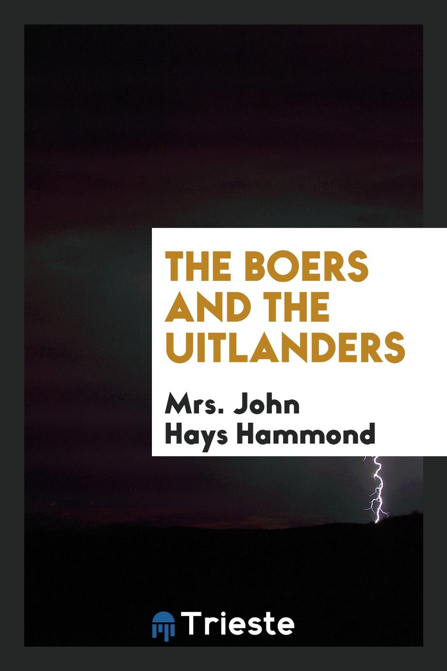 The Boers and the Uitlanders