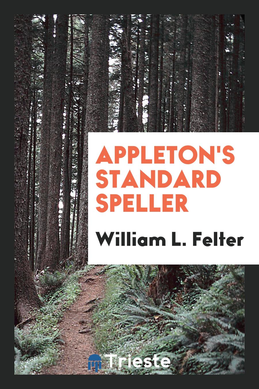 Appleton's Standard Speller