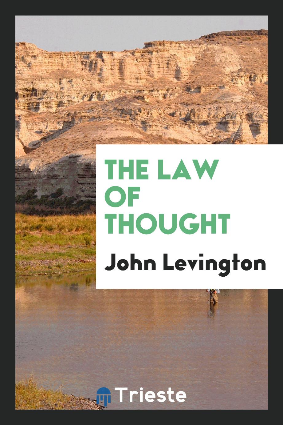 The Law of Thought