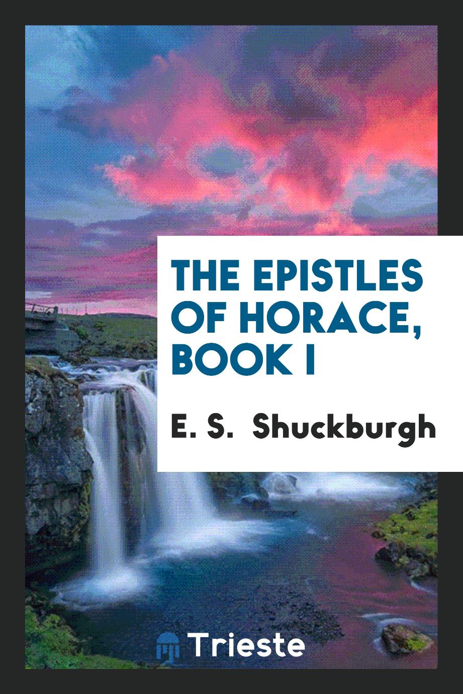 The Epistles of Horace, Book I