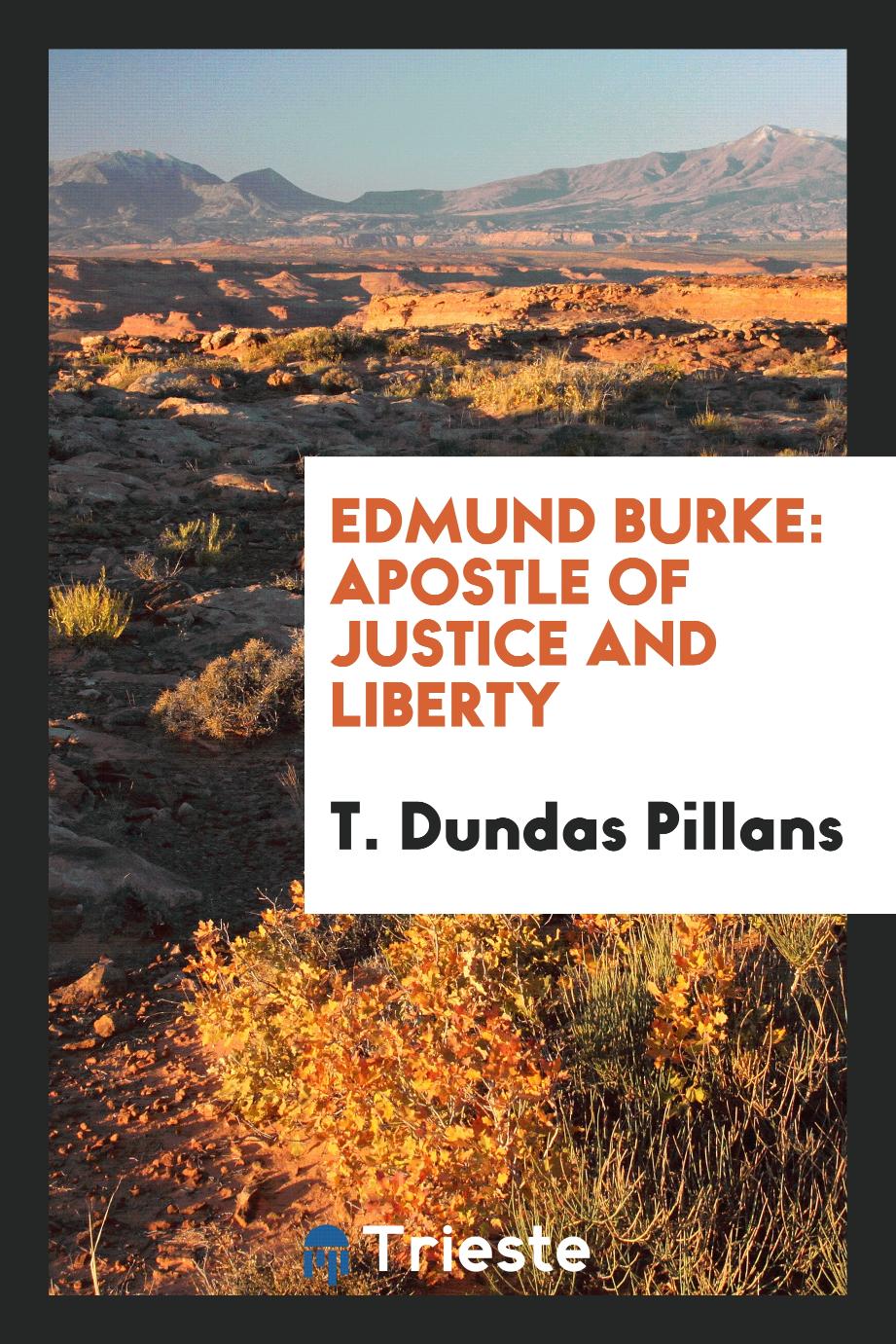 Edmund Burke: apostle of justice and liberty
