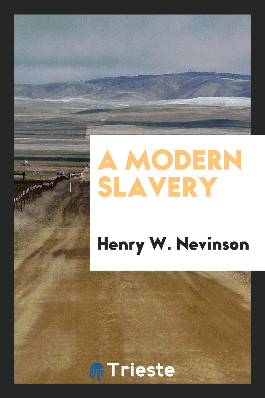 A modern slavery