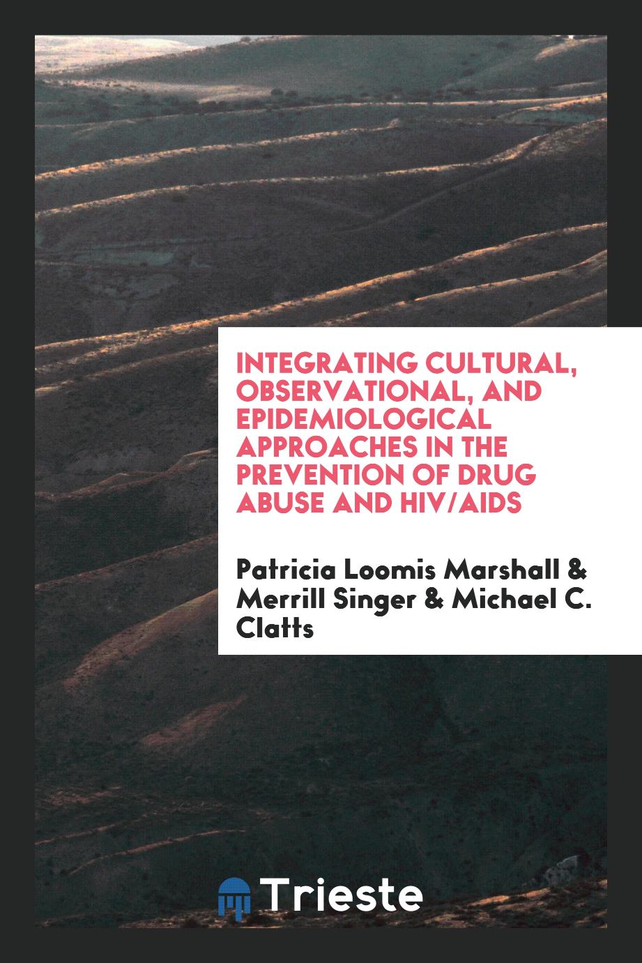 Integrating cultural, observational, and epidemiological approaches in the prevention of drug abuse and HIV/AIDS