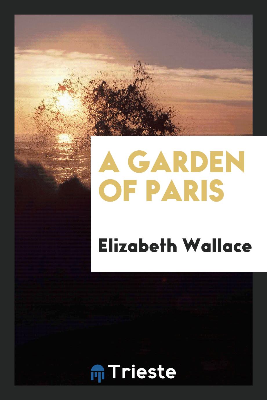 A garden of Paris
