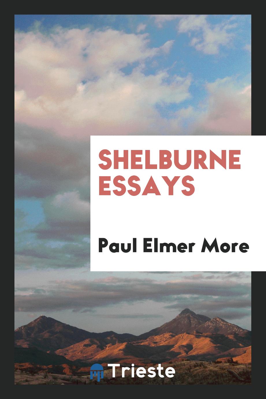 Shelburne essays