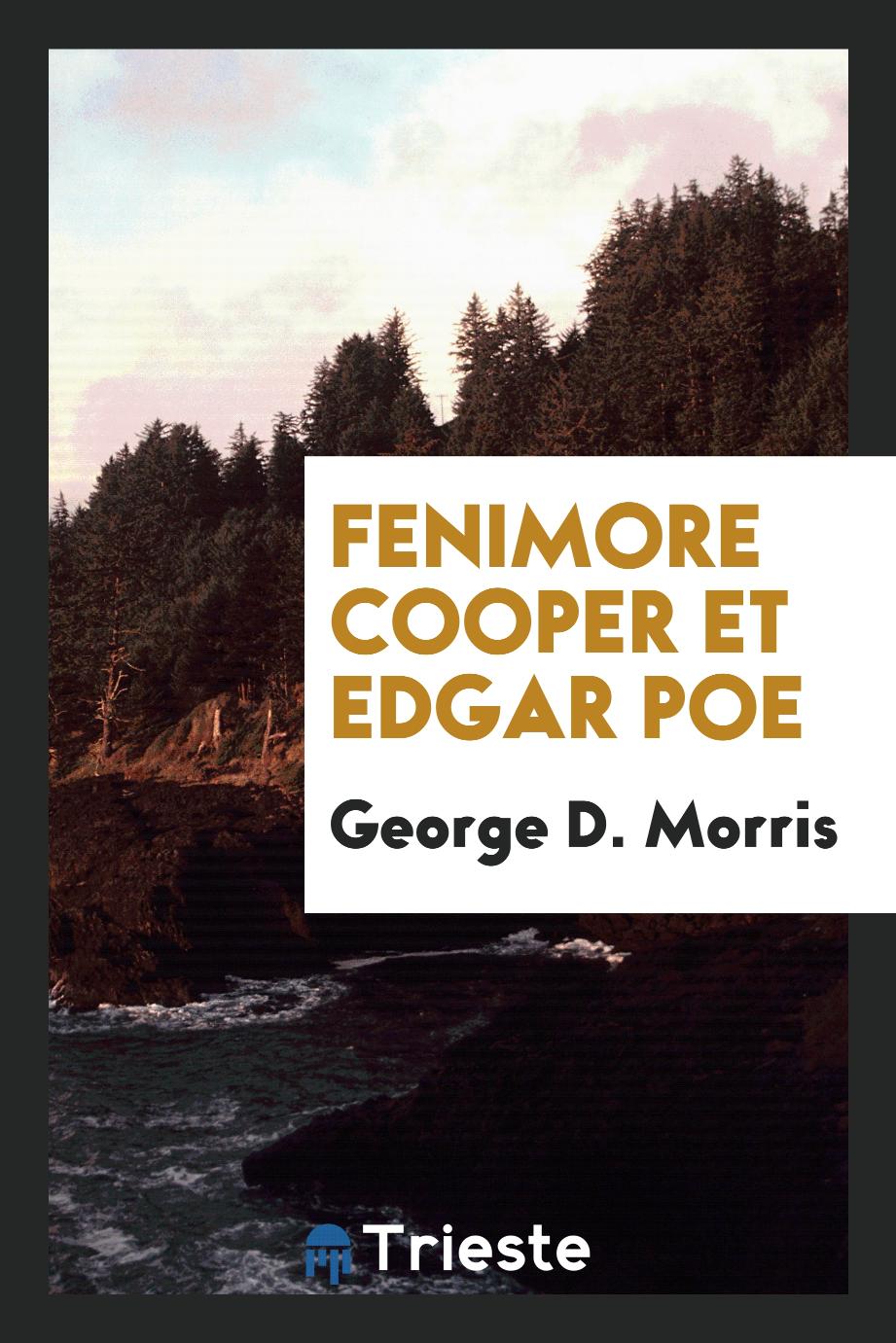 Fenimore Cooper et Edgar Poe