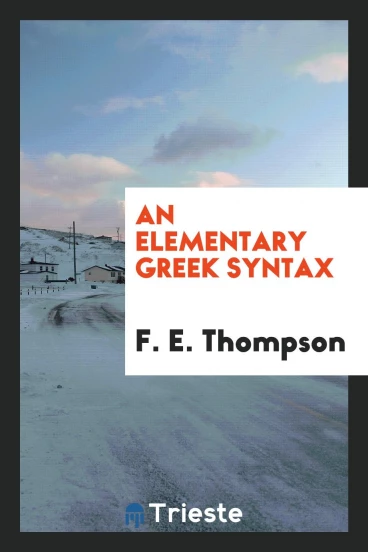 An elementary Greek syntax