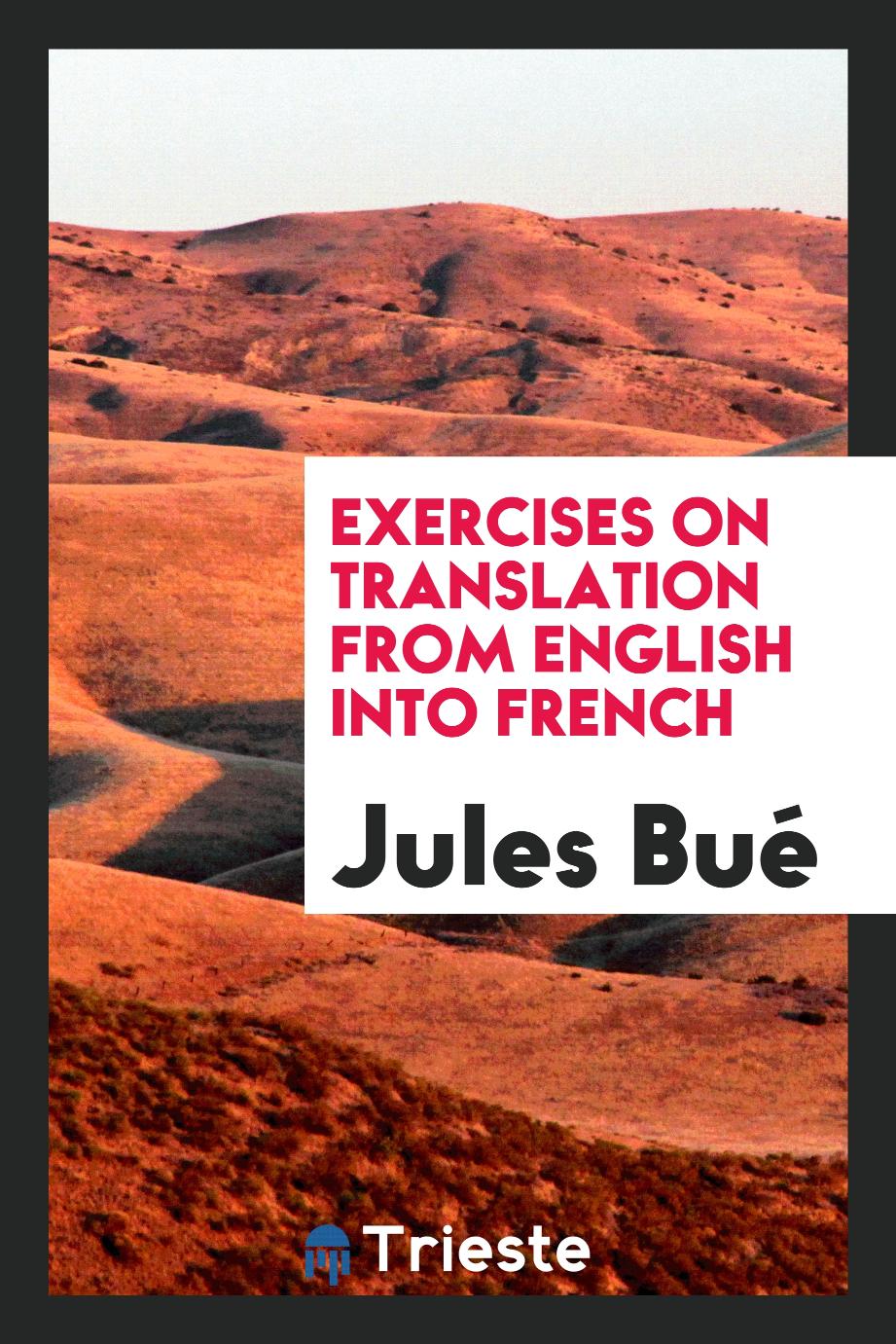 Exercises on Translation from English into French