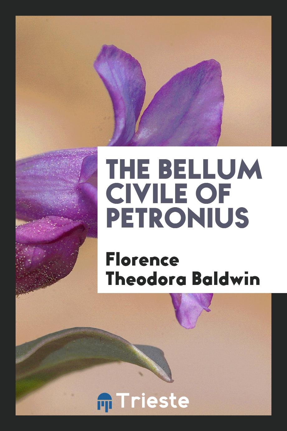 The Bellum civile of Petronius