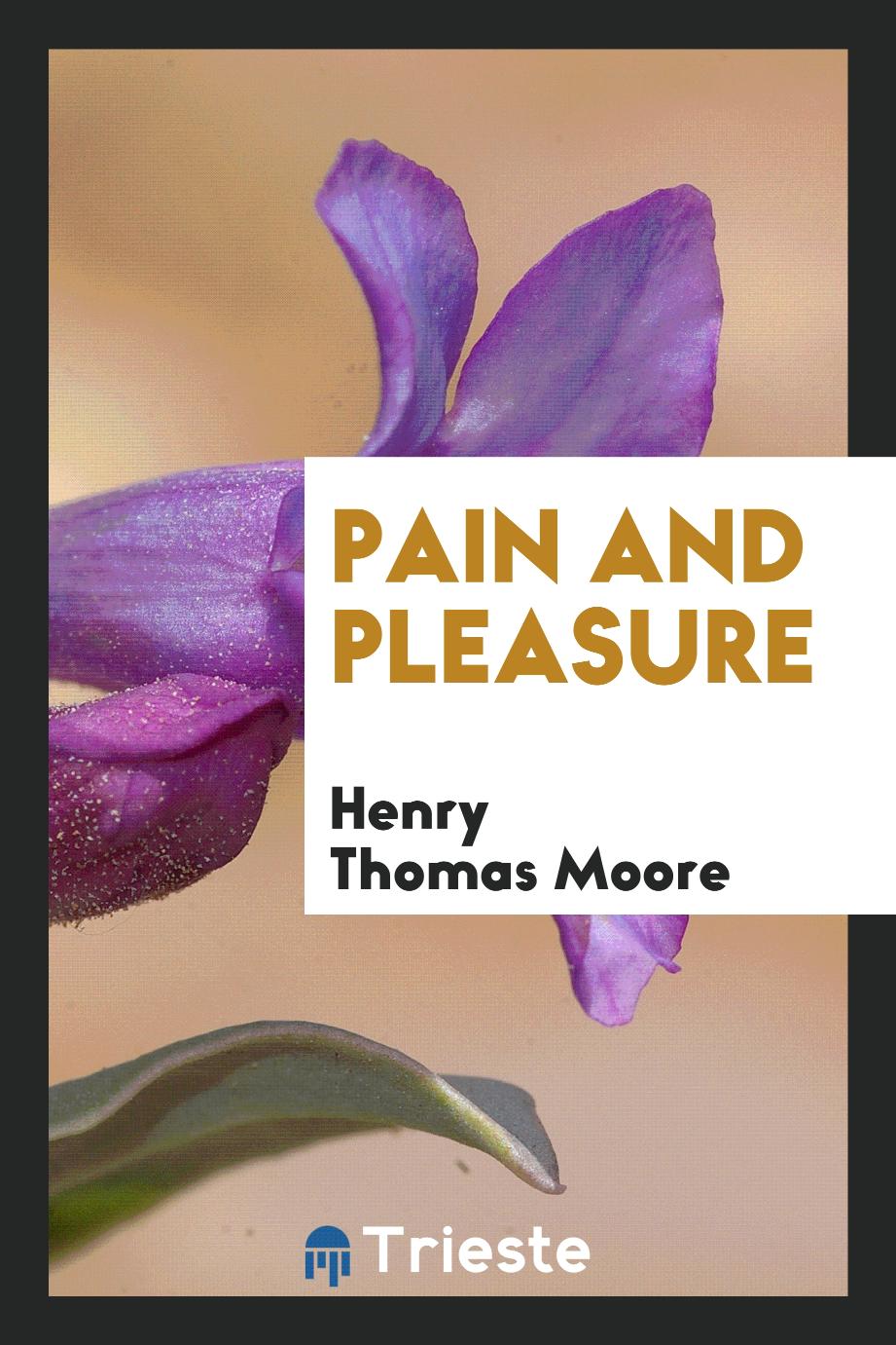 Pain and pleasure