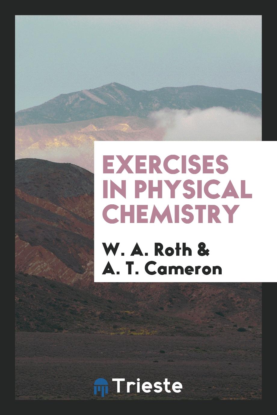 Exercises in physical chemistry