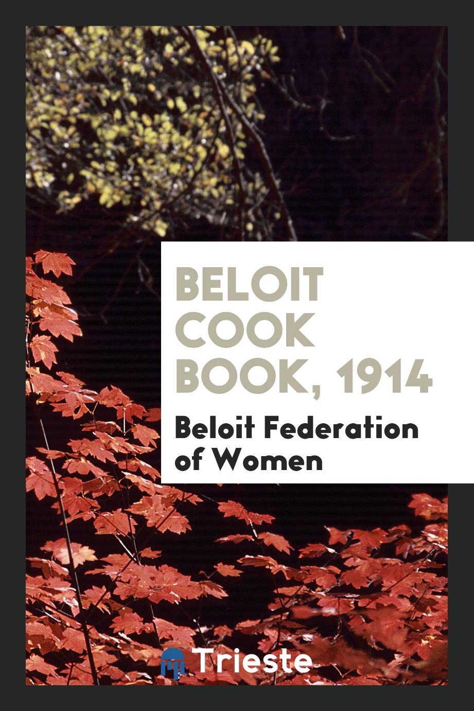 Beloit Cook Book, 1914