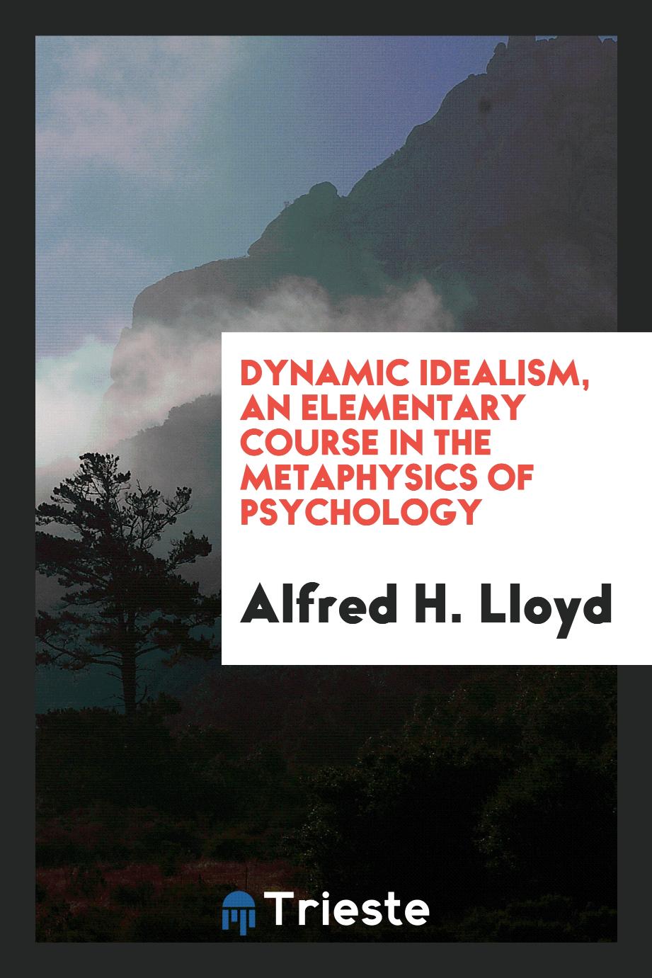 Dynamic idealism, an elementary course in the metaphysics of psychology