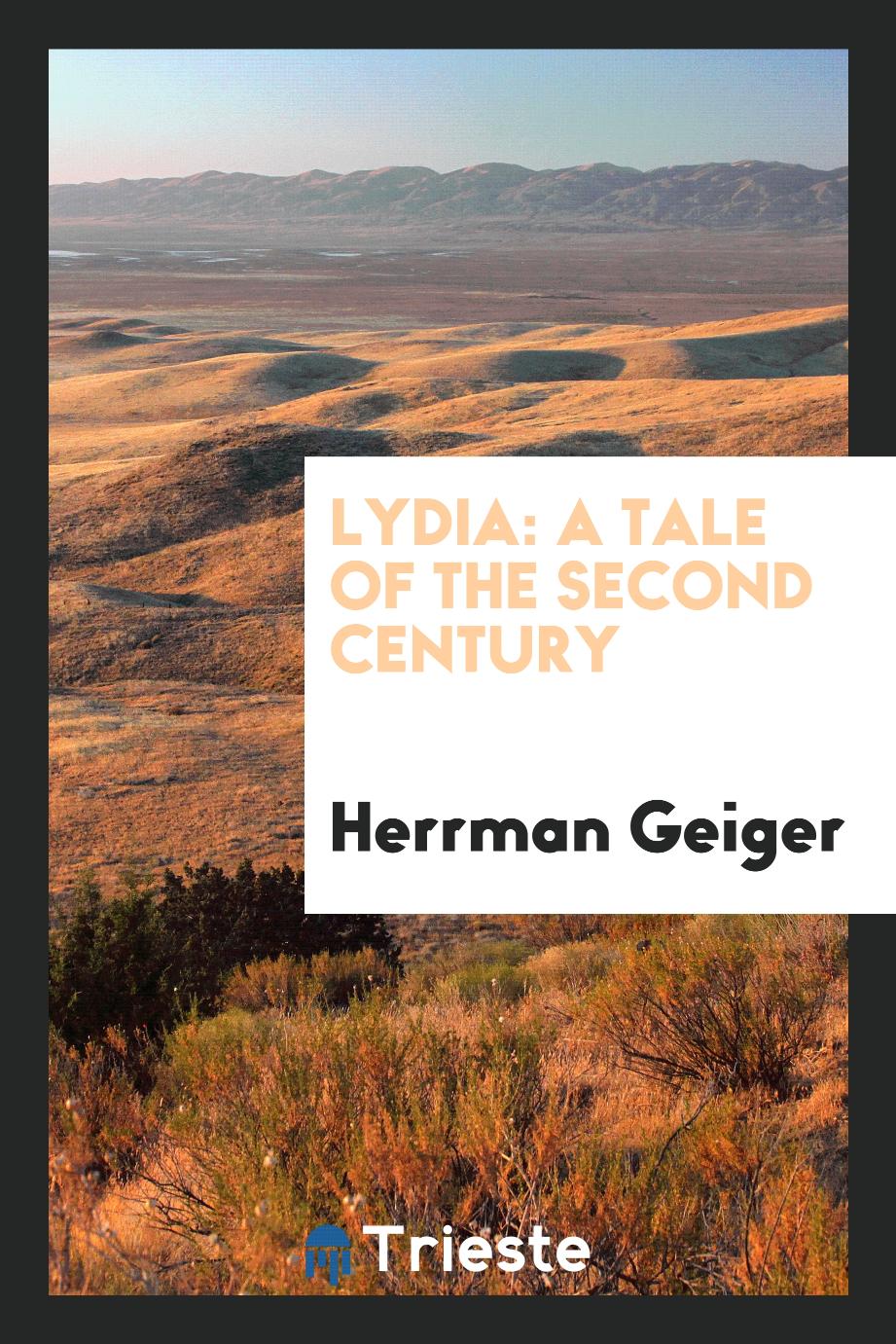 Lydia: a tale of the second century