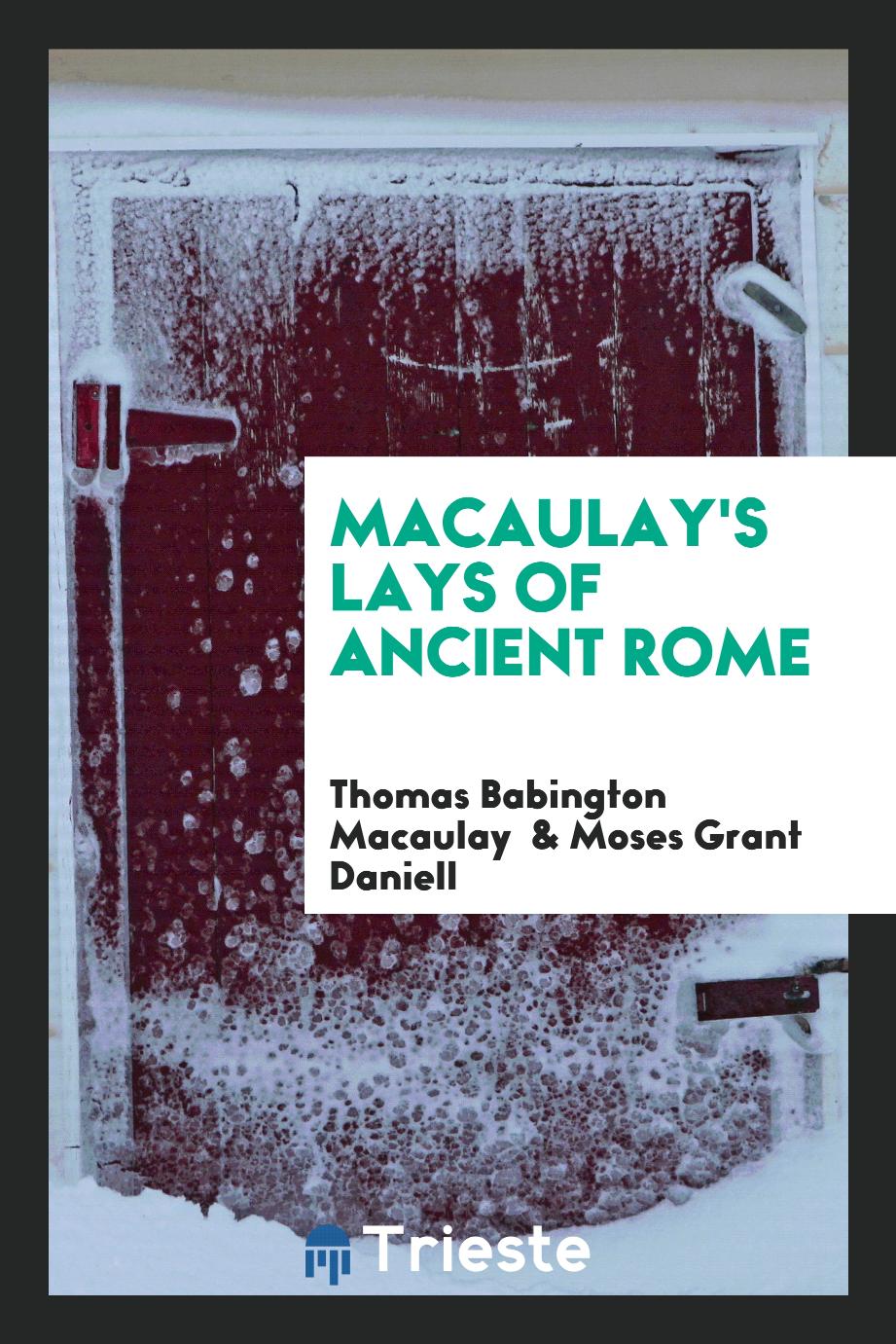 Macaulay's Lays of Ancient Rome