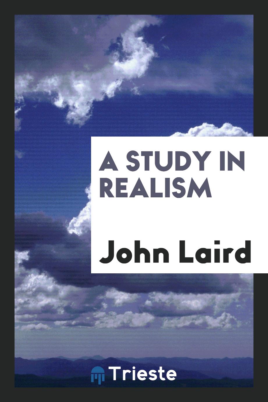 John Laird - A study in realism