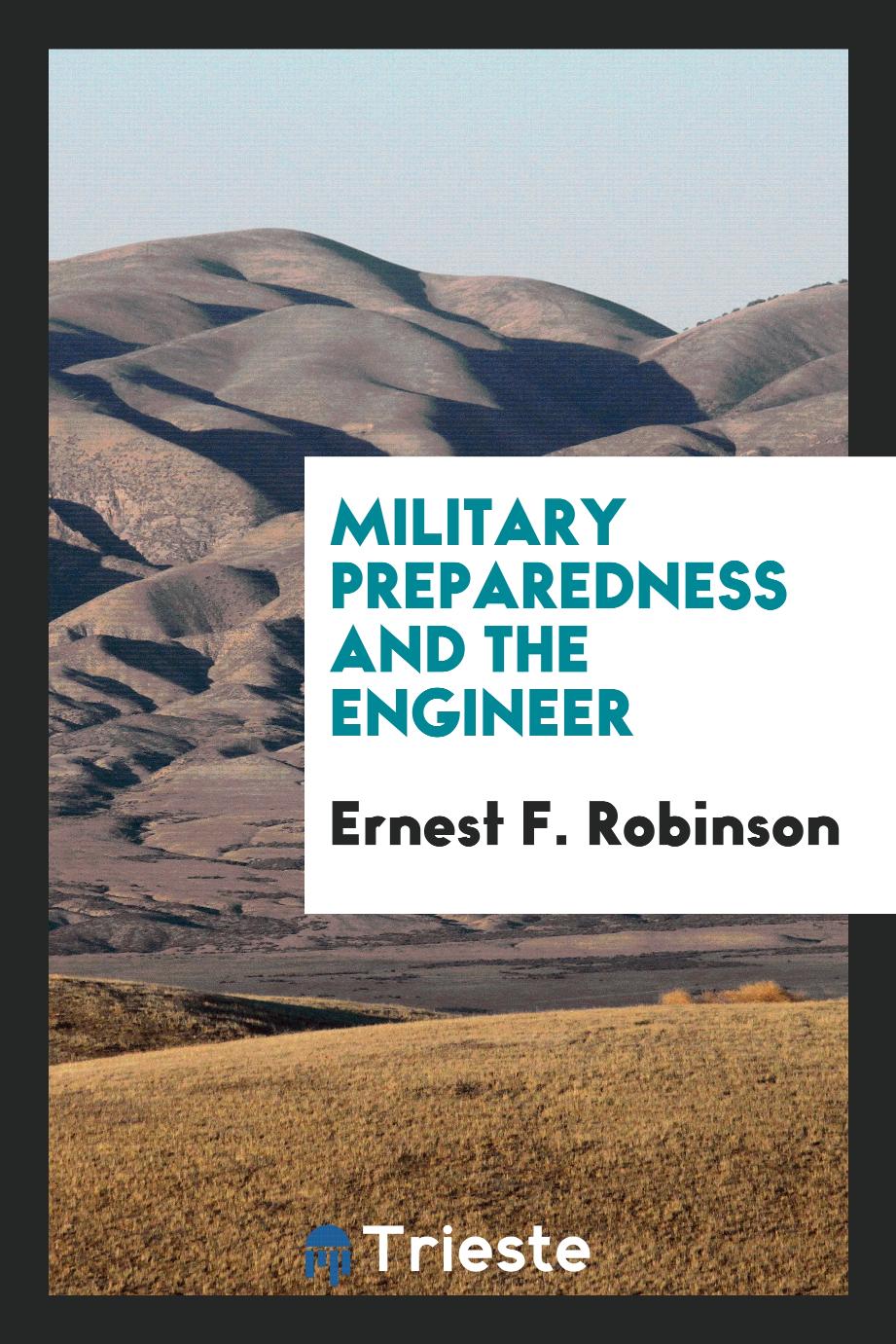 Military preparedness and the engineer