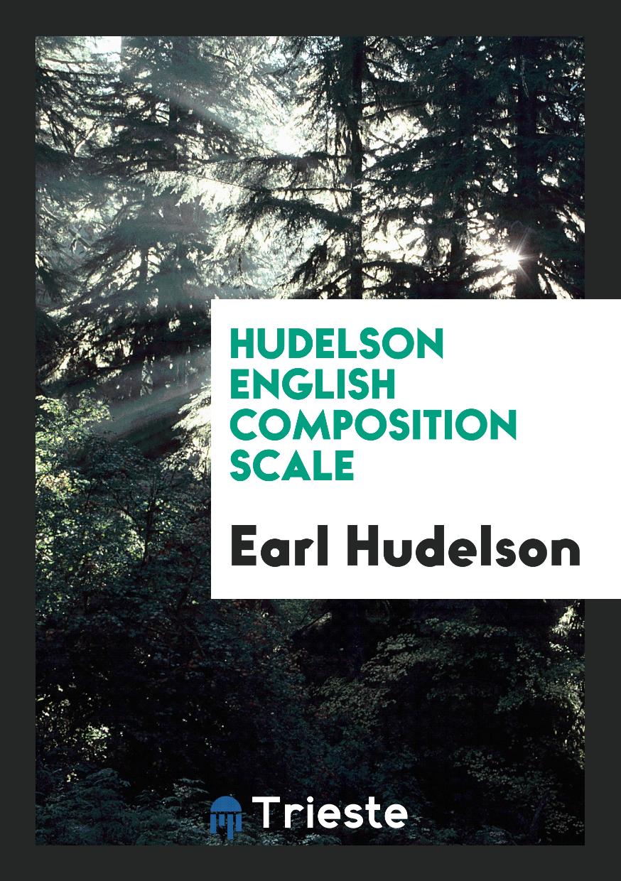 Hudelson English Composition Scale