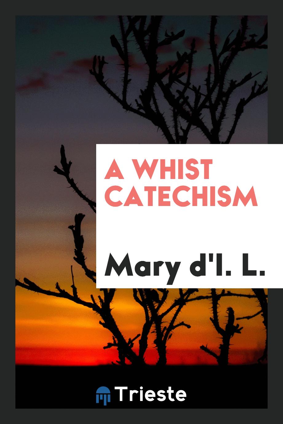 A Whist Catechism