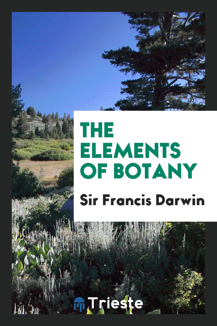 The elements of botany