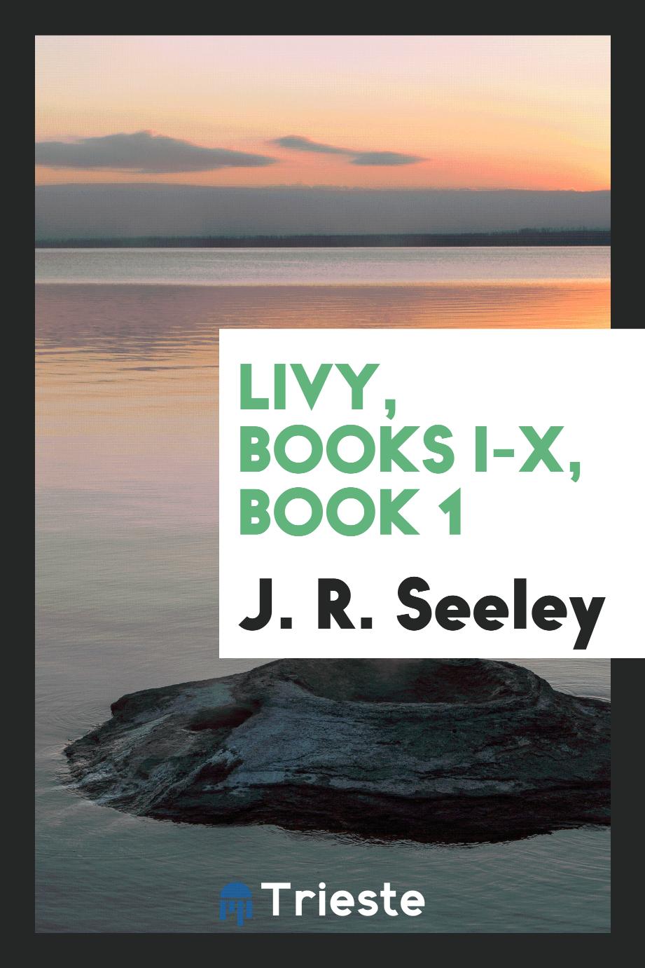 Livy, books I-X, Book 1