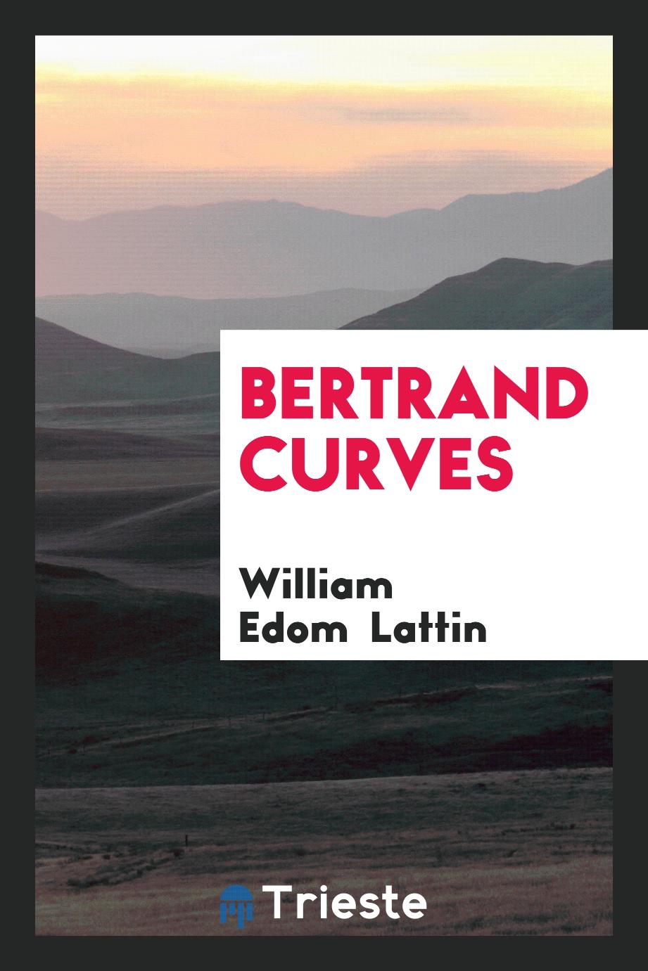 Bertrand Curves