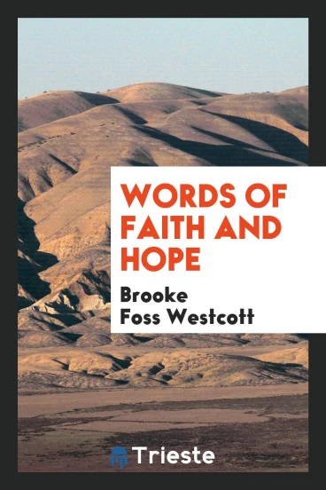 Words of faith and hope