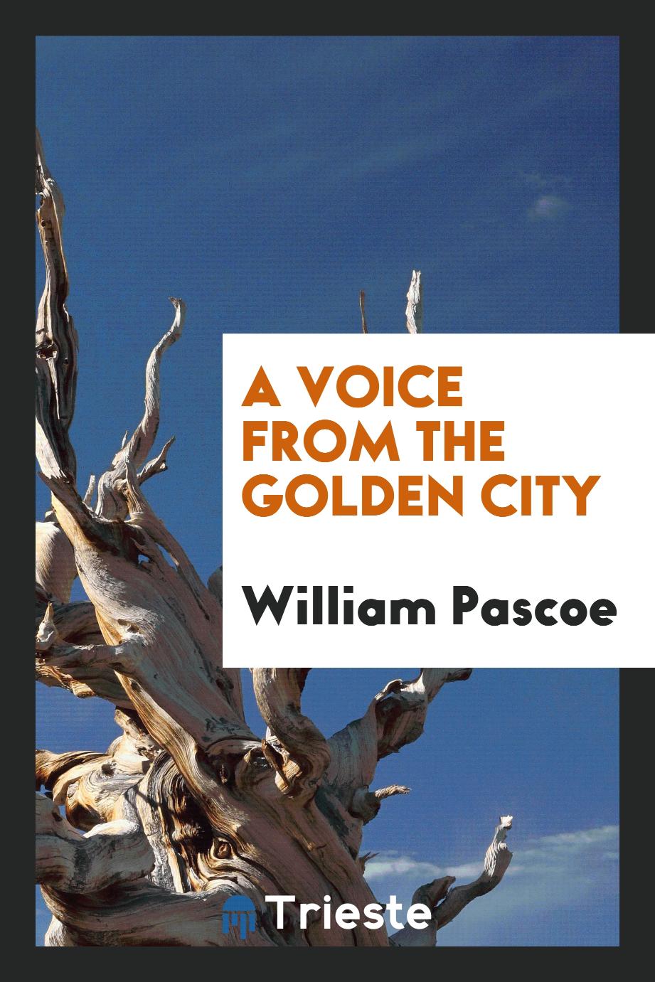 A Voice From the Golden City