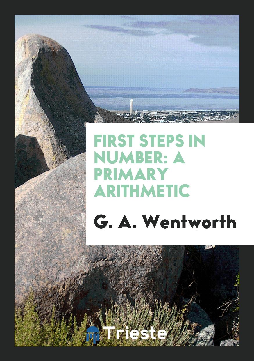 First Steps in Number: A Primary Arithmetic