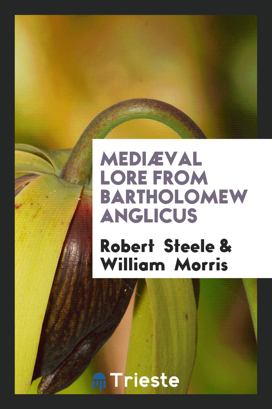 Mediæval Lore from Bartholomew Anglicus