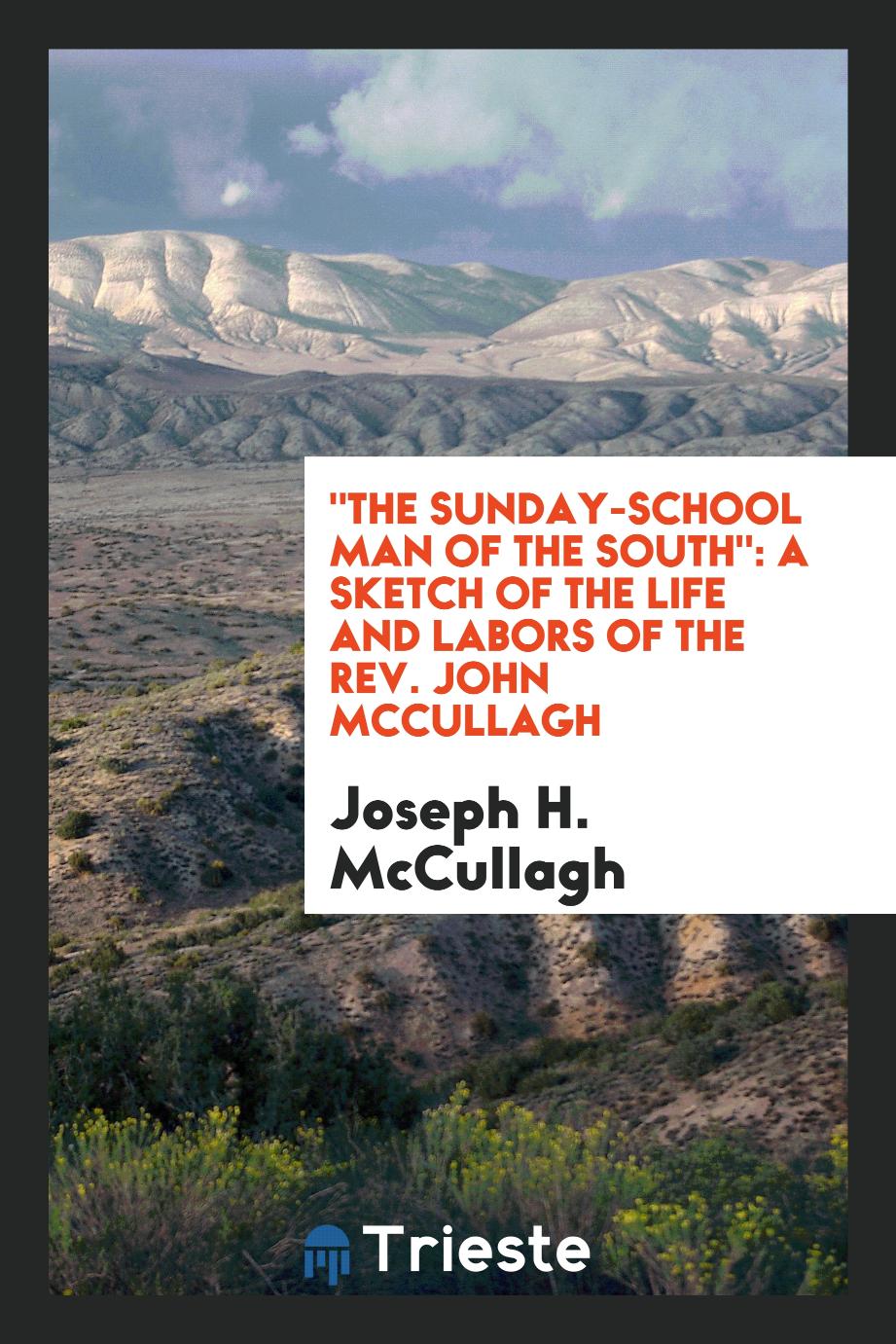 "The Sunday-school man of the South": a sketch of the life and labors of the Rev. John McCullagh
