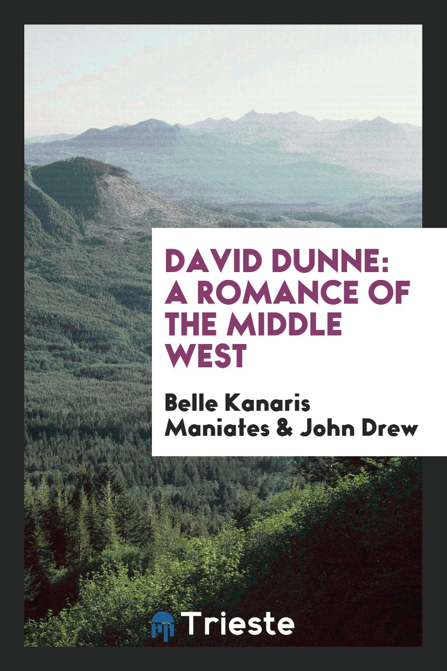 David Dunne: A Romance of the Middle West