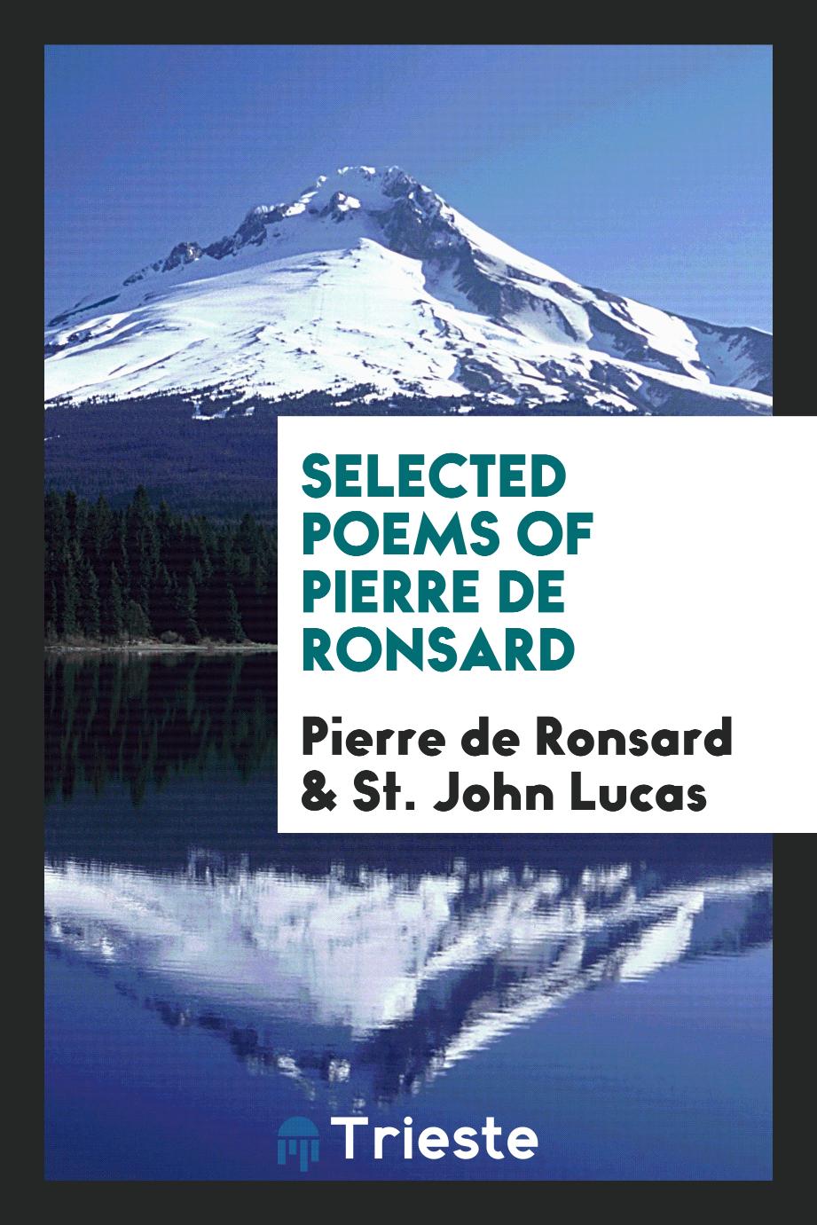Selected Poems of Pierre de Ronsard