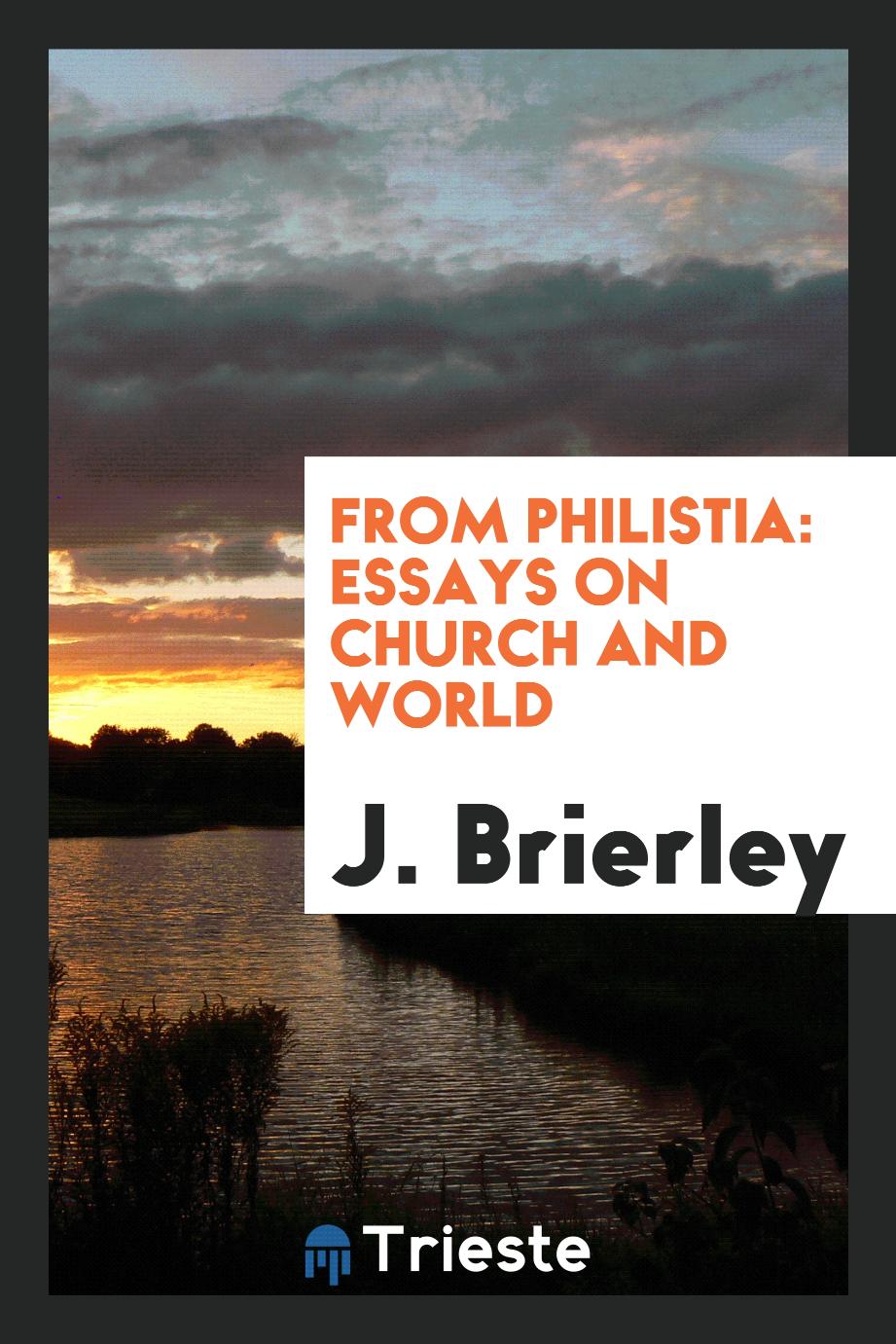From Philistia: Essays on Church and World