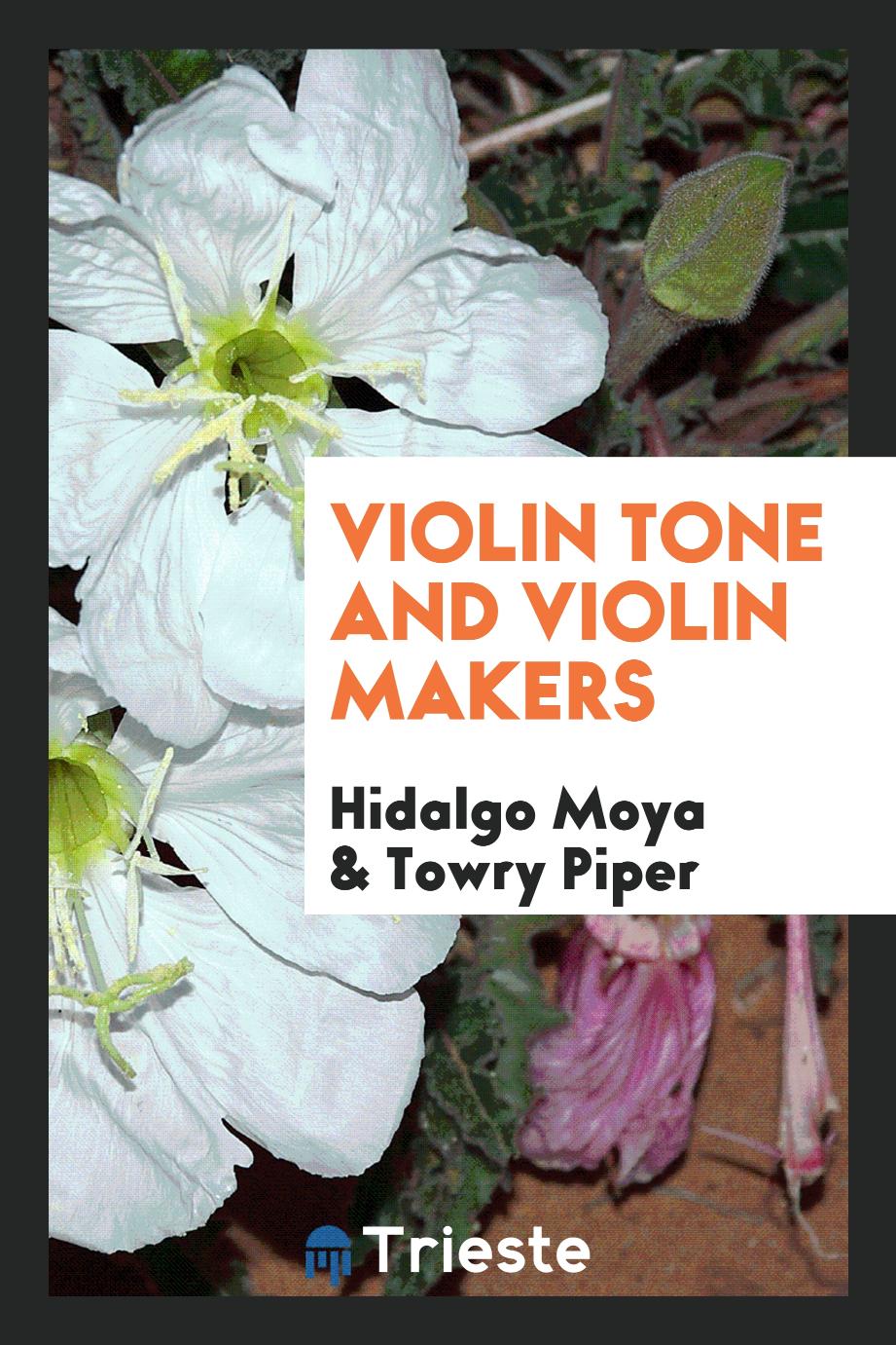 Violin Tone and Violin Makers