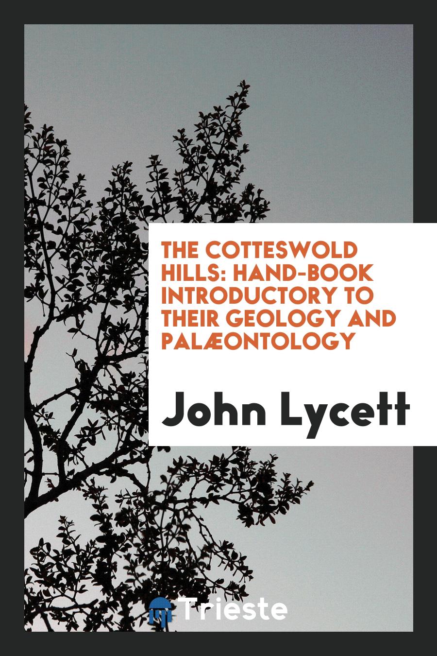 The Cotteswold Hills: Hand-Book Introductory to Their Geology and Palæontology