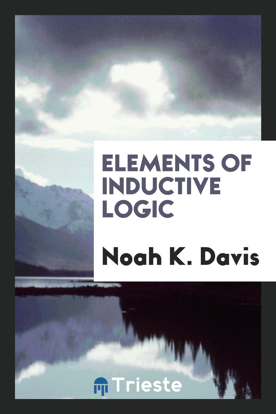 Elements of Inductive Logic