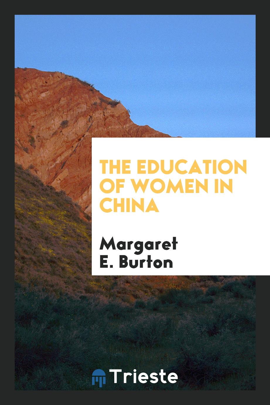 The education of women in China