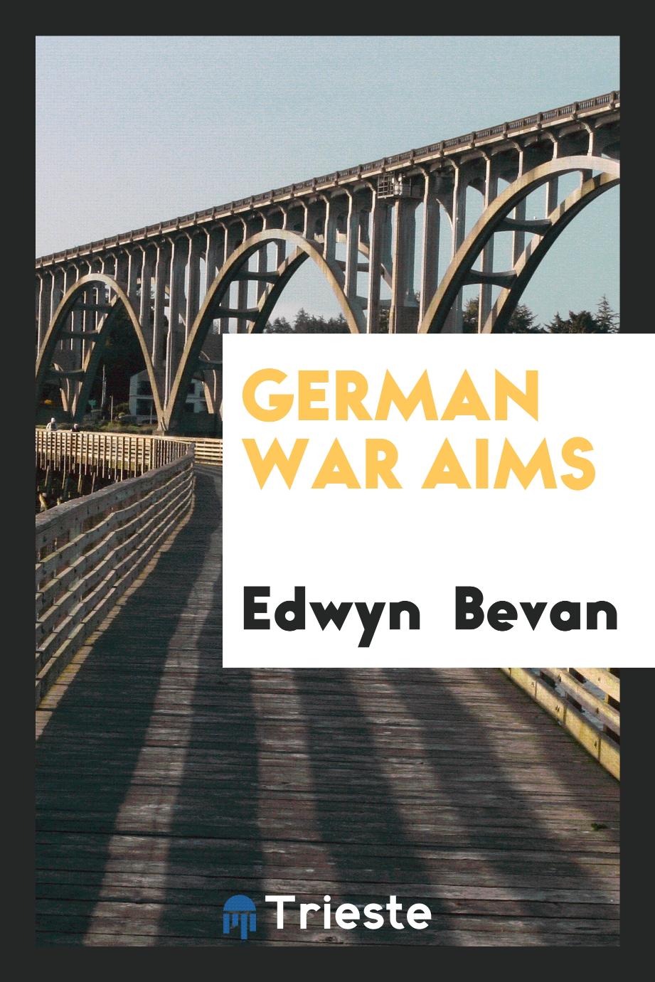 German War Aims