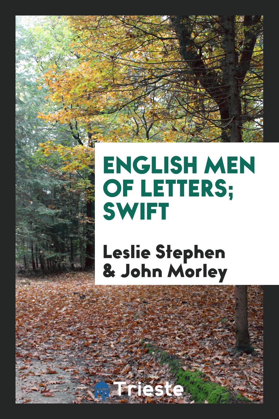 English Men of Letters; Swift