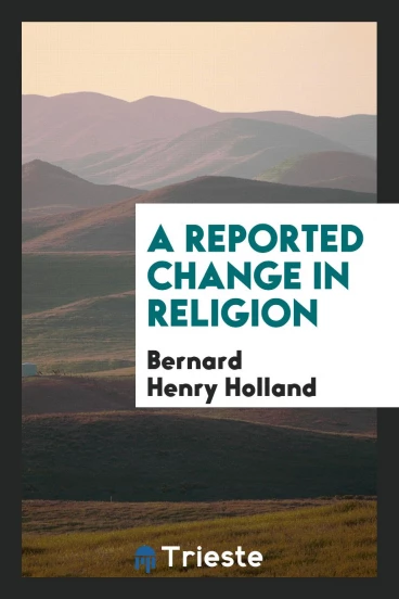 A Reported Change in Religion