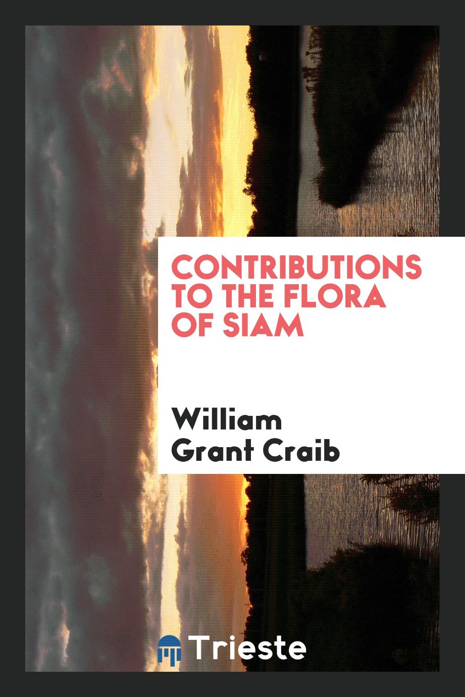 Contributions to the flora of Siam